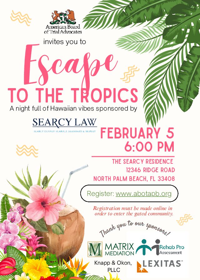 Escape to the Tropics